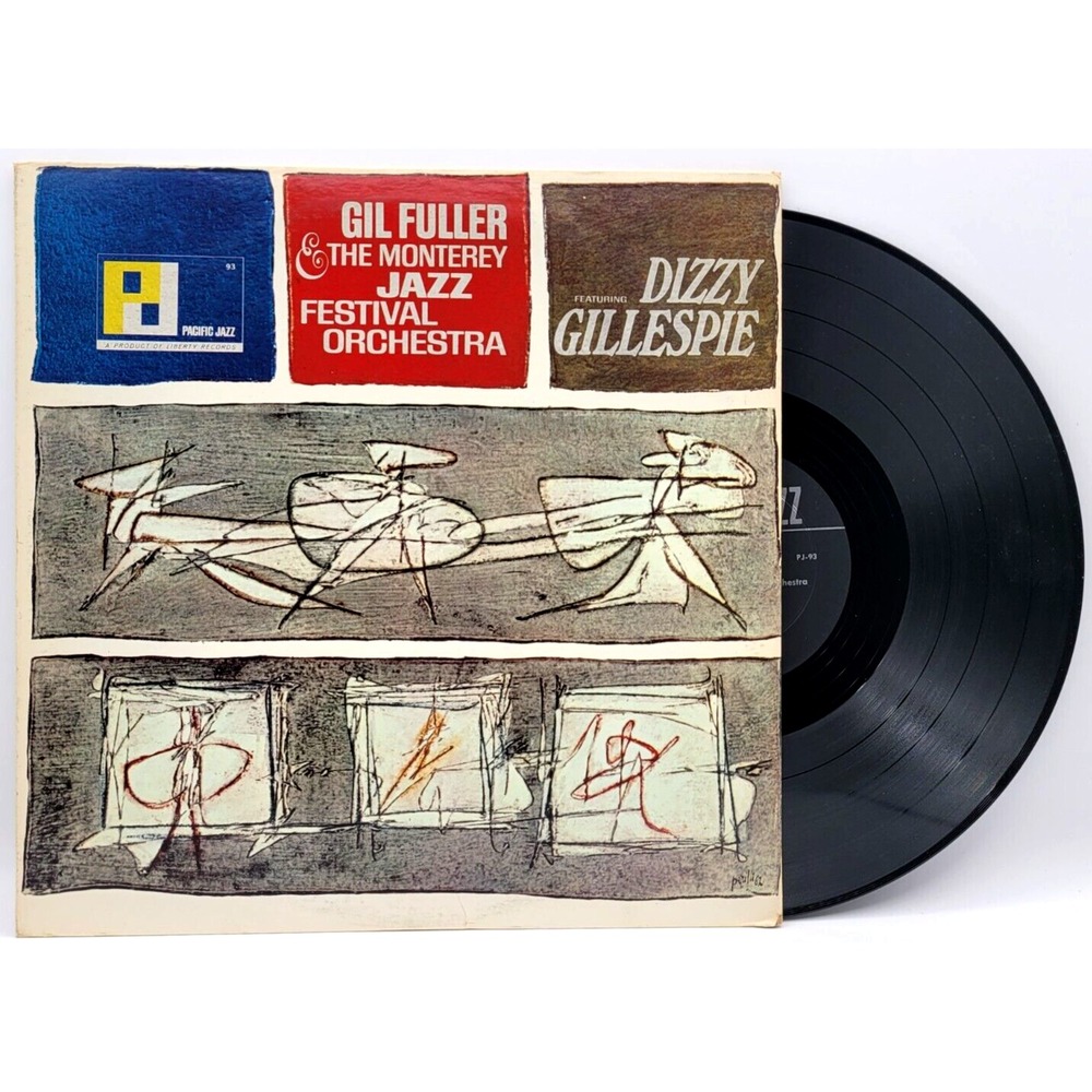 GIL & THE MONTEREY‎ JAZZ FESTIVAL ORCHESTRA FT DIZZY GILLESPIE - JAZZ LP